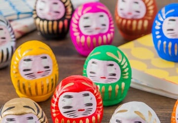 Daruma, el regalo de los buenos propósitos