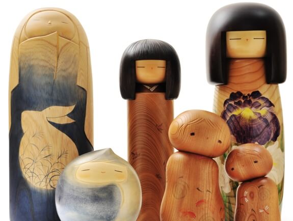 Joyas desconocidas: las kokeshi de Usaburo